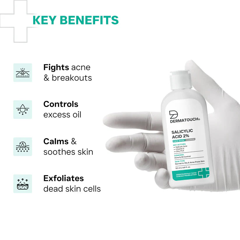 Dermatouch Salicylic Acid 2% Face Wash