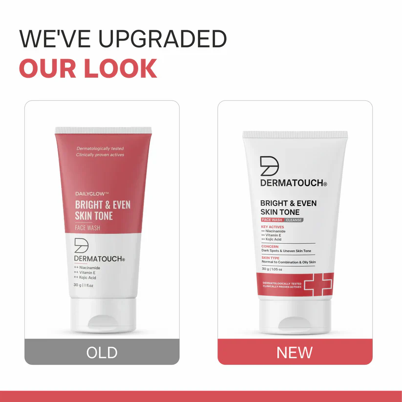 Dermatouch Bright & Even Skin Tone Face Wash 30g